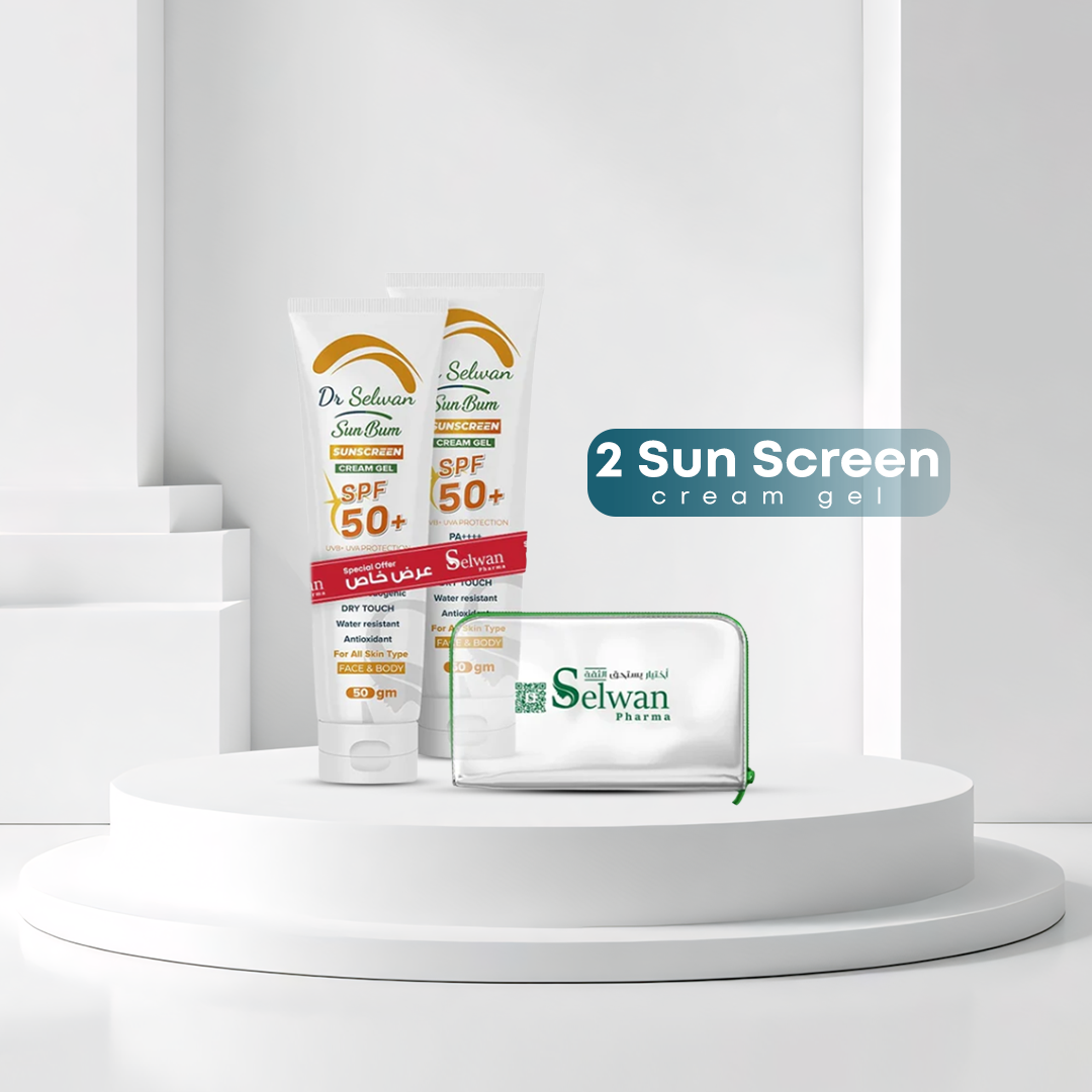 Dr Selwan Sunscreen Gel 50GM 1+1