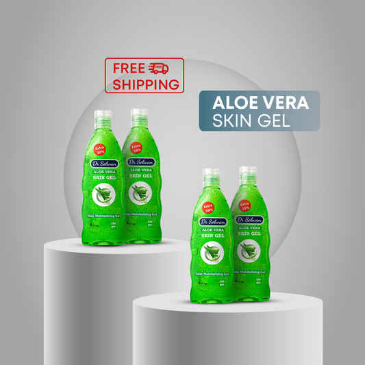 4- Aloe Vera Skin Gel لتهدئة وترطيب البشرة الحساسة بعد الشمس