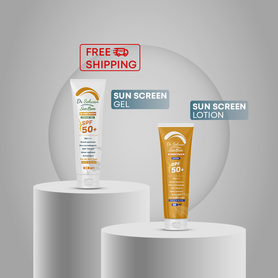 Sun screen lotion + Cream