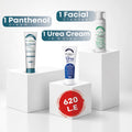 1 panthenol + 1 cleanser + 1 urea