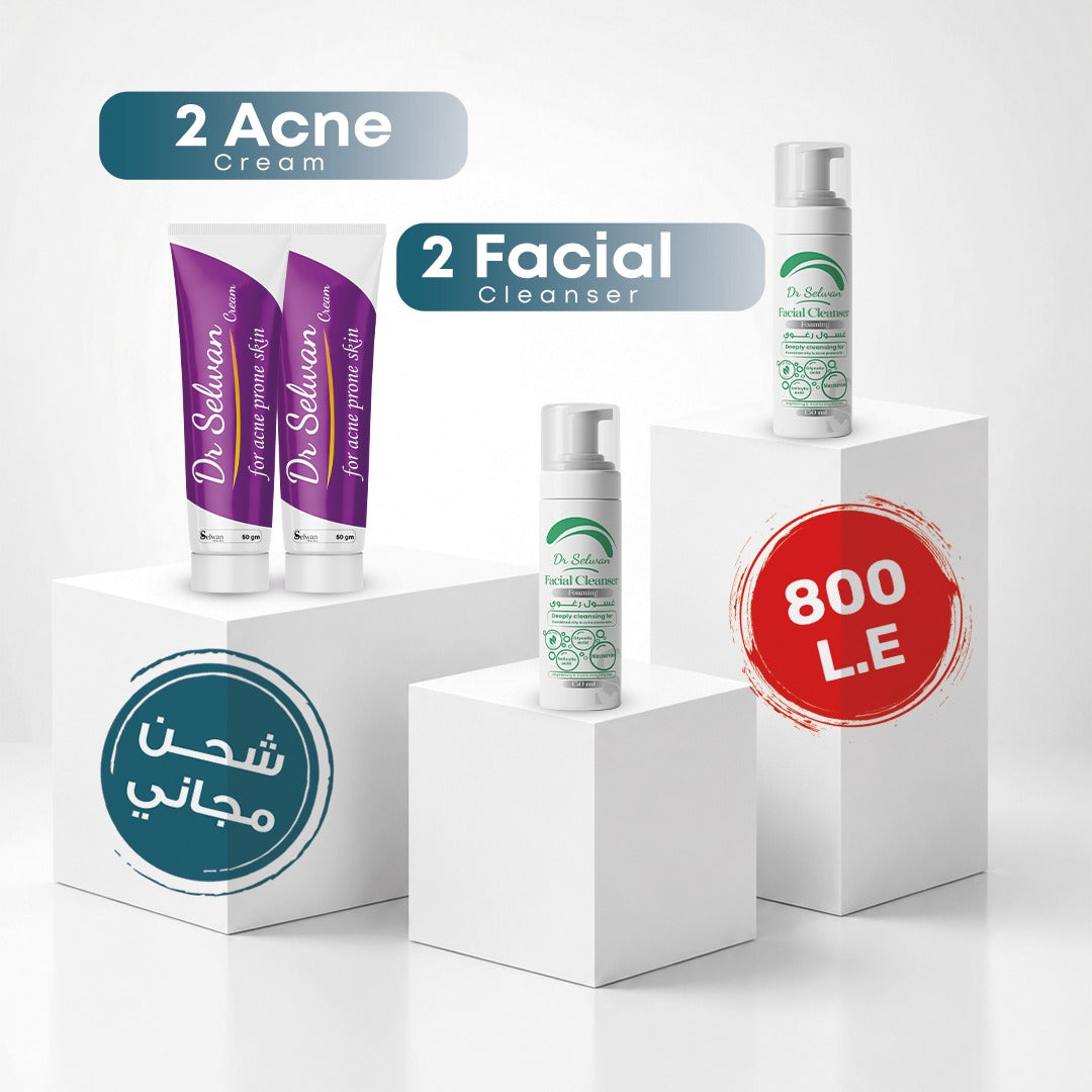 2 acne + 2 cleanser