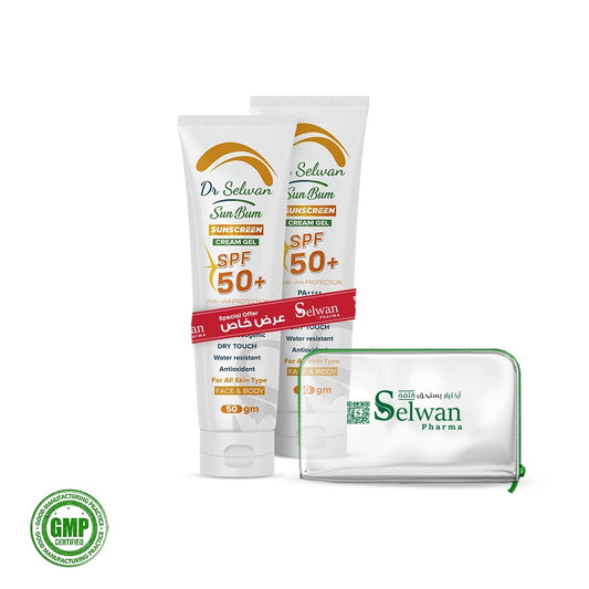 Dr Selwan Sunscreen Gel 50GM 1+1