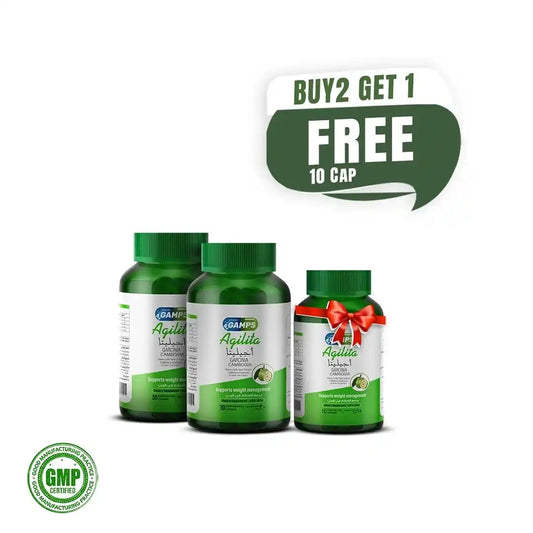 Buy 2 pieces of Gamps Agilita 30 Cap. and Get free 10 Cap.
