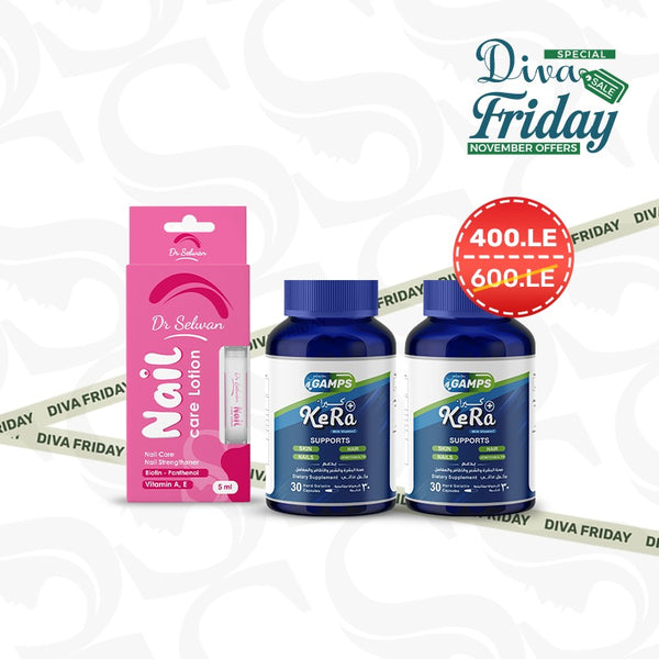 Buy 2 KeRa plus and Get 1 Nail lotion Free