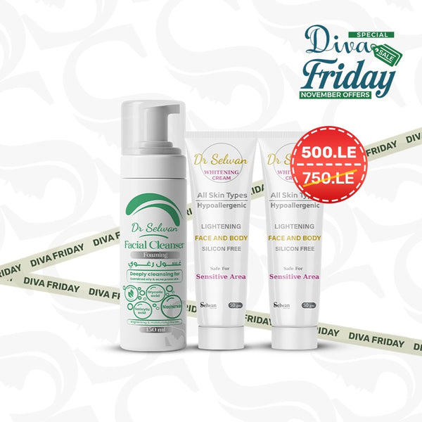 BackClear Offer ( روتين لعلاج آثار الحبوب + كريم تفتيح هدية )