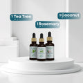Rosmary + Tea Tree + Coconut oils